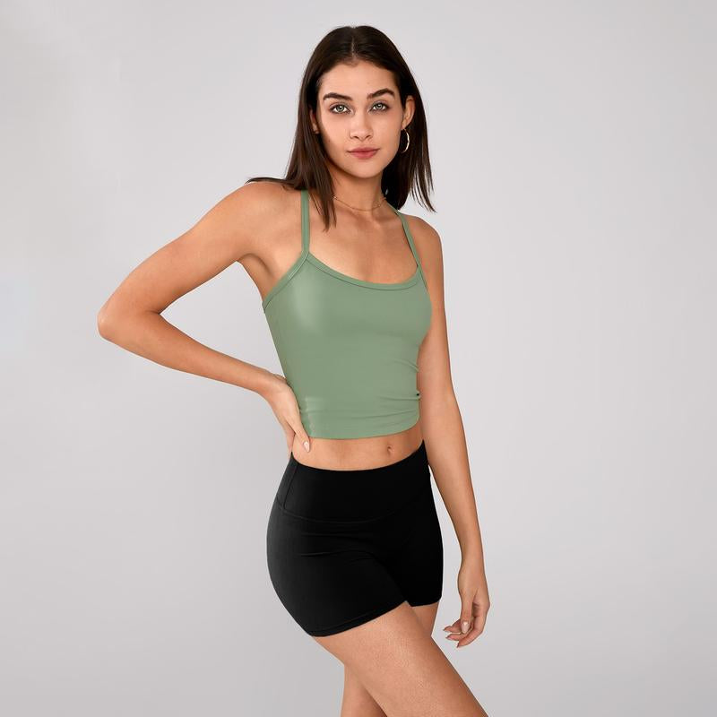 Crop Top de Tirantes con Diseño Ajustado y Versátil