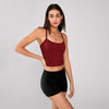 Timeoff Women'S Strappy Crop Top with Stretchy, Form-Fitting Design – Ideal for Yoga, Workouts & Casual Active Lifestyles Backless
