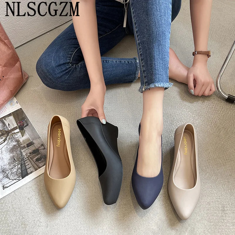 Tacones Pumps Elegantes con Plataforma