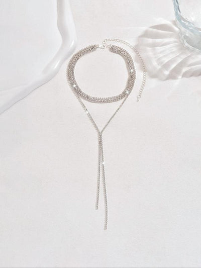 Collar Elegante con Brillantes