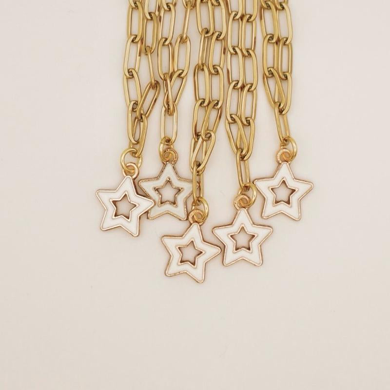 Collar Estrella en Oro 18K