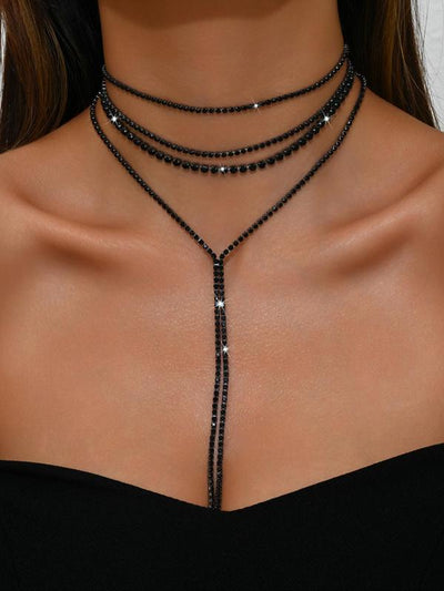 Collar Elegante con Brillantes