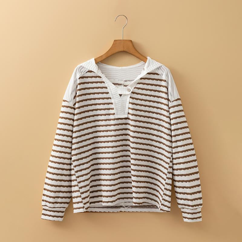 Blusa Casual Rayada