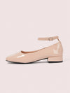 CUCCOO DOLLMOD Fashion Apricot Color Mary Jane Chunky Heeled Shoes Valentine Day