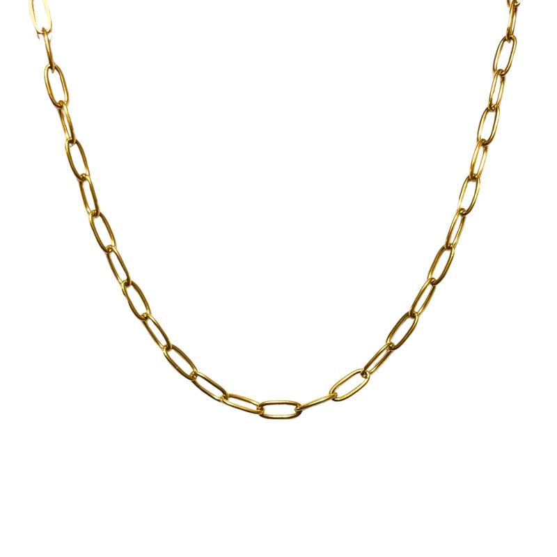 Cadena con Baño de Oro 18K