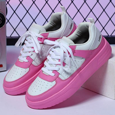Summer Sneakers for Women Lightweight Thickened Flat Soles Walking Shoes
