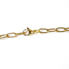 Cadena con Baño de Oro 18K