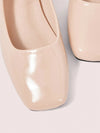CUCCOO DOLLMOD Fashion Apricot Color Mary Jane Chunky Heeled Shoes Valentine Day