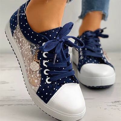 Girls Shoes Women Sneakers Spring/Autumn 2024 New Denim Sneakers Woman Designer Zipper Student Sport Shoes Vulcan Espadrilles