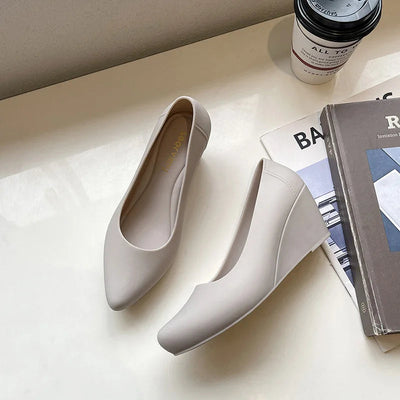 Tacones Pumps Elegantes con Plataforma