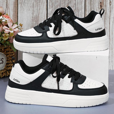 Summer Sneakers for Women Lightweight Thickened Flat Soles Walking Shoes